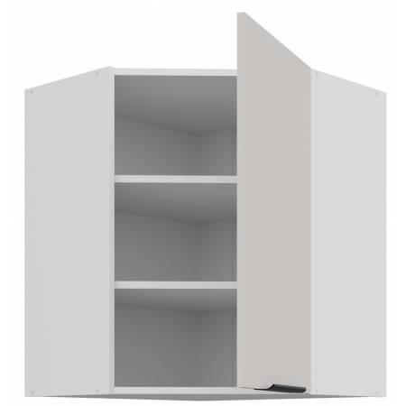Szafka narożna 60 cm kaszmir + biały CAROL 60x60 GN-72 1F 45
